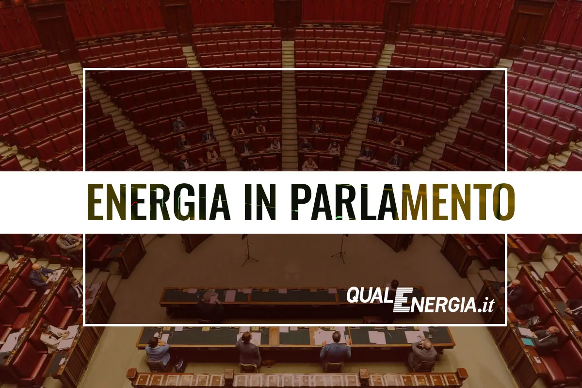 L’energia in Parlamento questa settimana: 3-7 agosto 2026