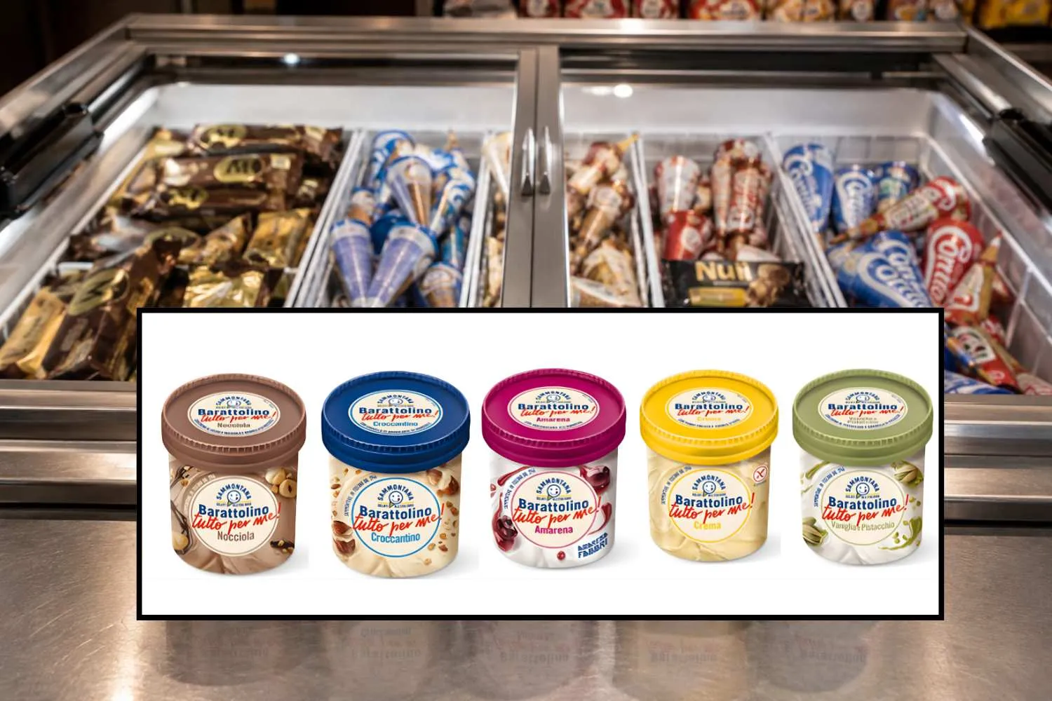 Il Barattolino diventa “Tutto per me”: Sammontana lancia il nuovo gelato monoporzione