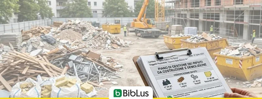 Piano di gestione dei rifiuti del cantiere: obblighi e responsabilità