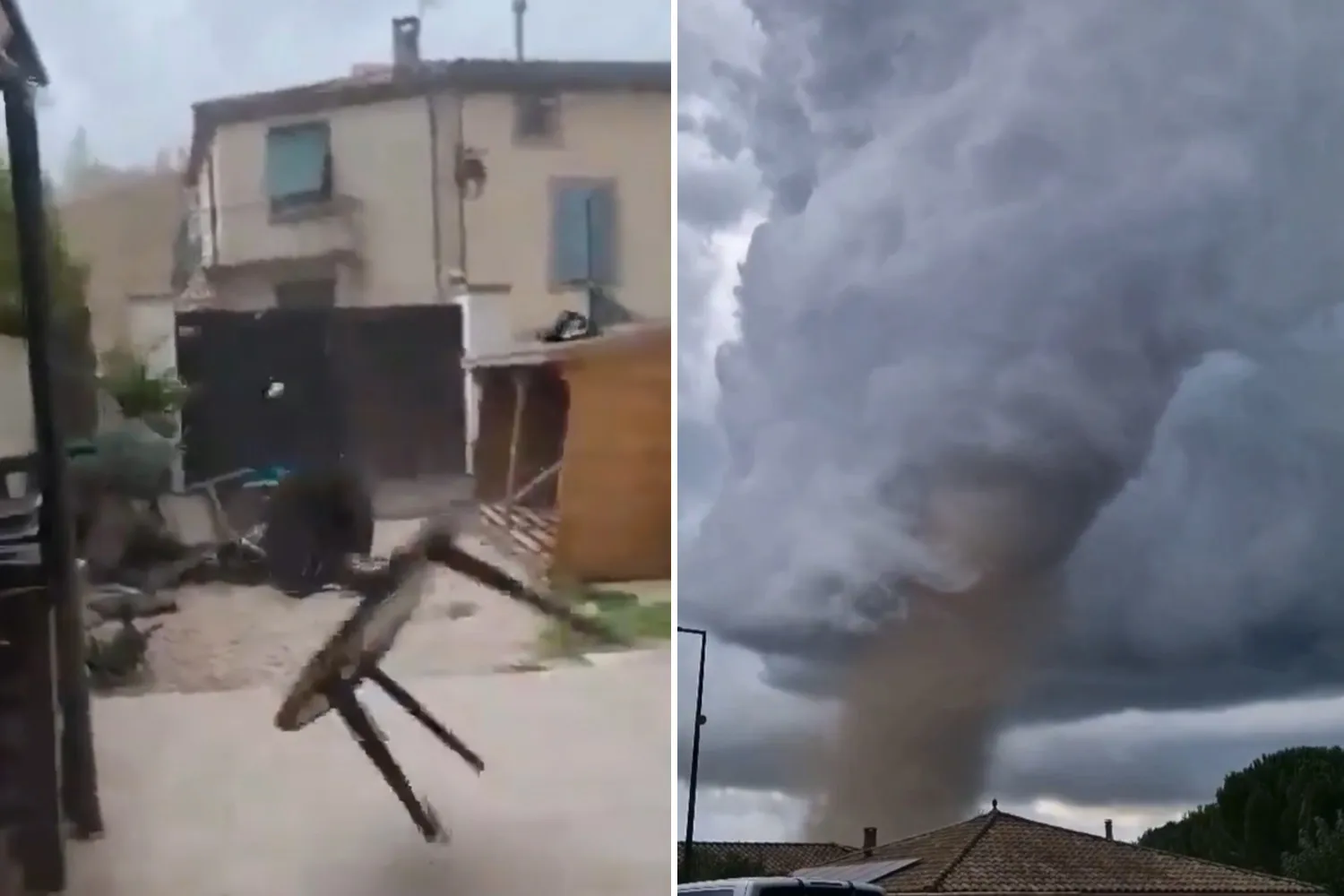 Violento tornado devasta il sud della Francia: 41 feriti e 300 case danneggiate, evacuata la storica città di Carcassonne