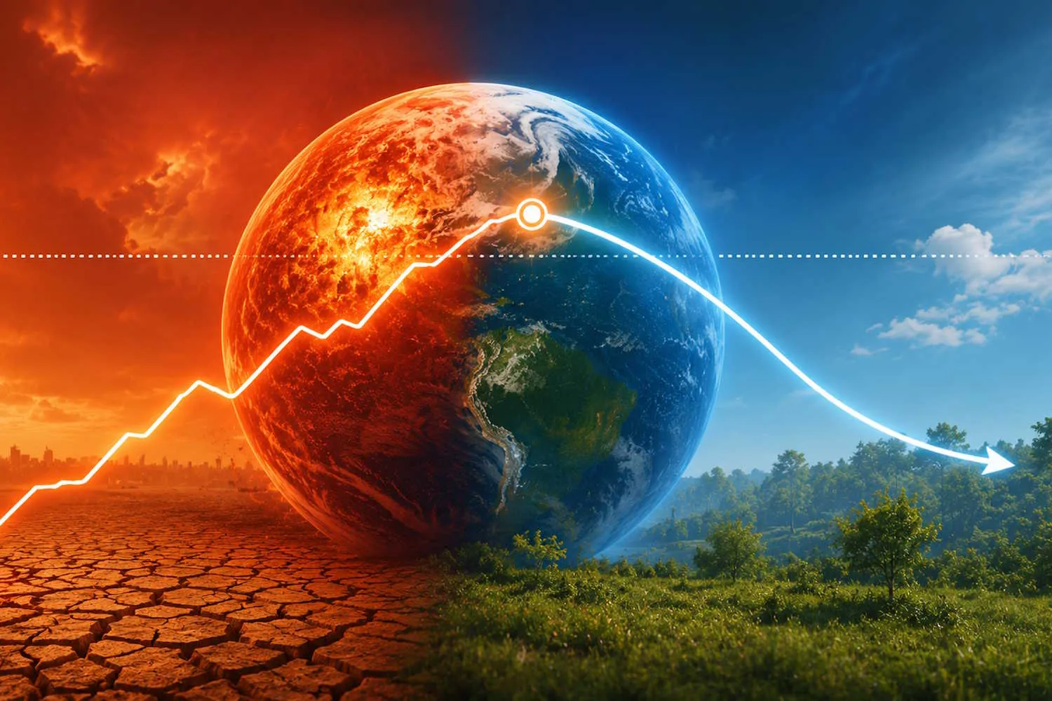 “Supereremo a breve la soglia di 1,5°C”: l’Onu certifica il fallimento, ma possiamo ancora cambiare la traiettoria climatica così