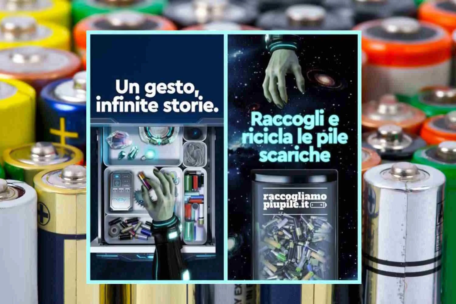 Batterie scariche, non buttarle: Ripartono 'Trova l'intruso' e l'impegno per il riciclo
